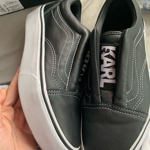 KARL LAGERFIELD PLATFORM VANS